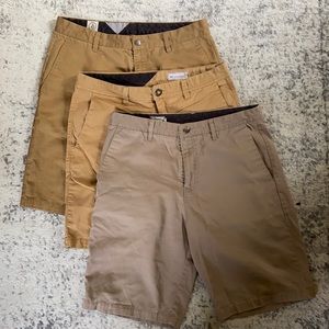 3 pairs of Volcom shorts Selling all together!!